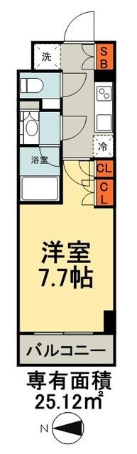 ザ・パークハビオ根岸三丁目の物件間取画像