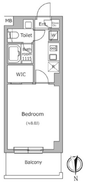 ドゥーエ南千住の物件間取画像