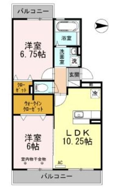 ベルウィル・メゾンの物件間取画像