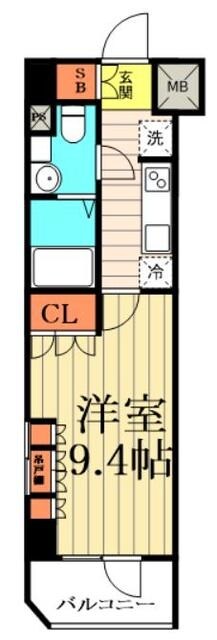 スペーシア住吉の物件間取画像
