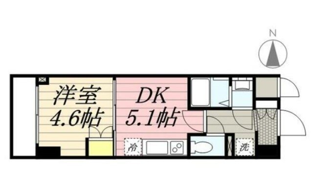 PASEO本所吾妻橋の物件間取画像