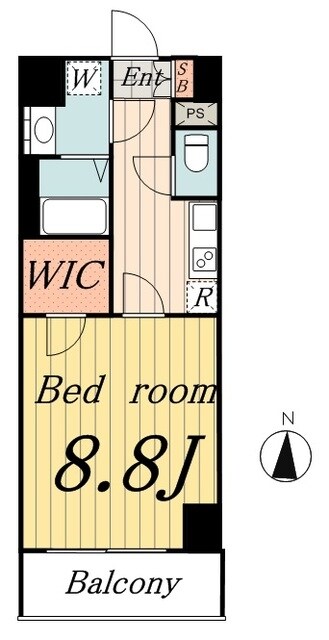 フォンターナ入谷の物件間取画像