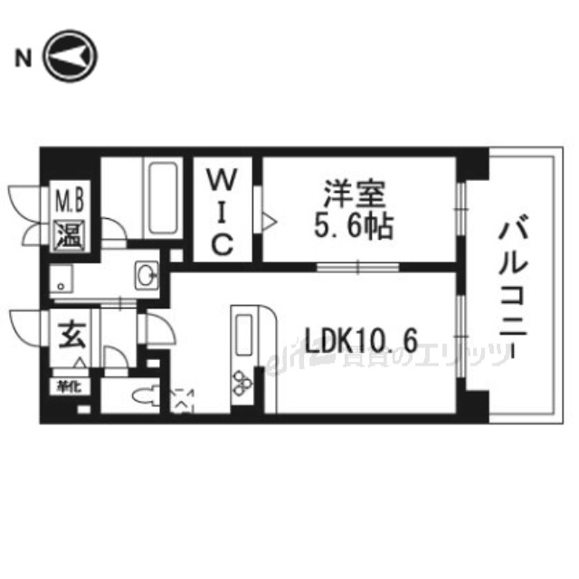 セリーゼウエストの物件間取画像