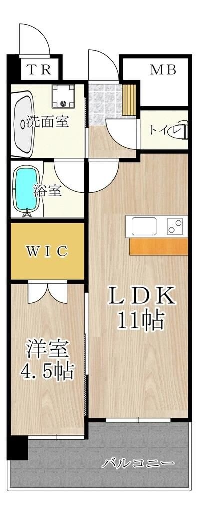 ヴェルドゥール南茨木の物件間取画像