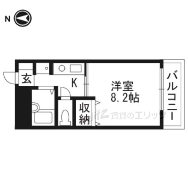 アーバンハイム大空の物件間取画像