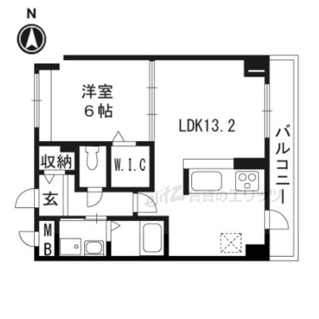 Fiore水無瀬の物件間取画像