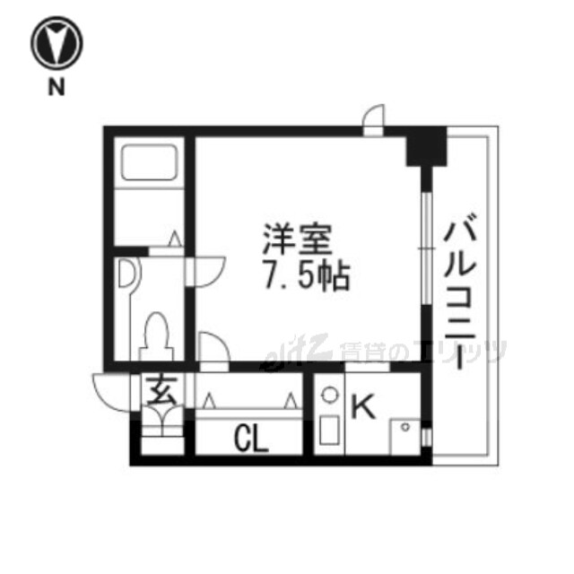 ラフォルテ駅前の物件間取画像