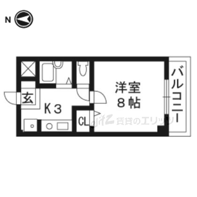 グレースメゾン本町の物件間取画像