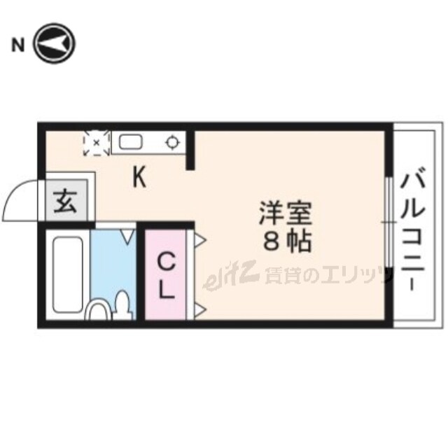 ハイムメルシ幸の物件間取画像