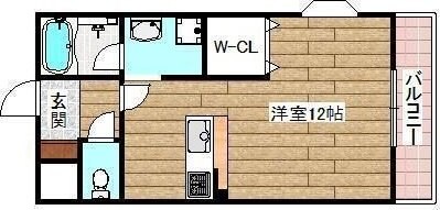 ルミエールMORIの物件間取画像