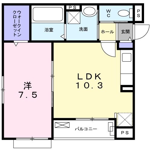 グレイスの物件間取画像