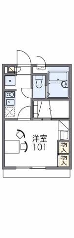レオパレスアクトの物件間取画像