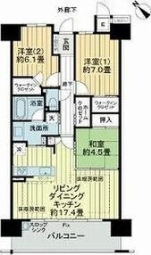 ミリカ・ヒルズ 2街区の物件間取画像
