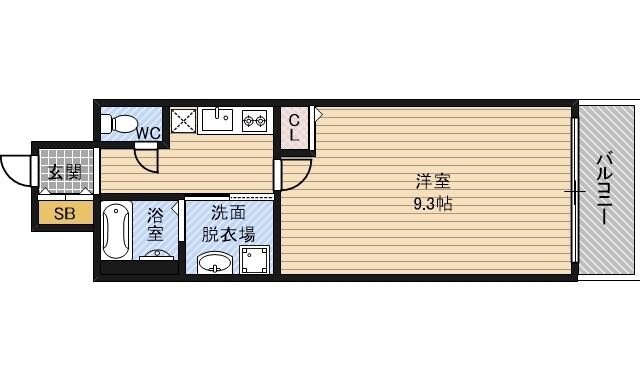 GOパレス桃山台の物件間取画像