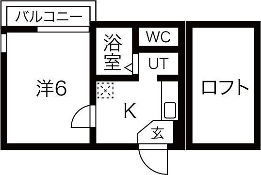 Alpha Stage APMIIの物件間取画像