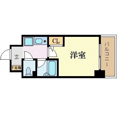 エスリード新大阪第7の物件間取画像