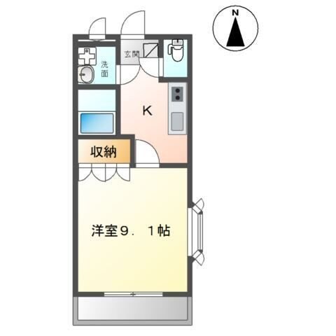 ラディアントの物件間取画像