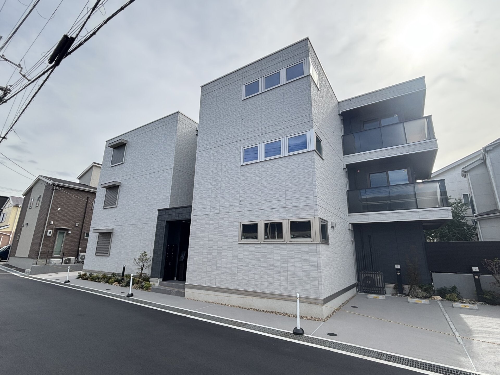 めぞん西田中の物件外観写真