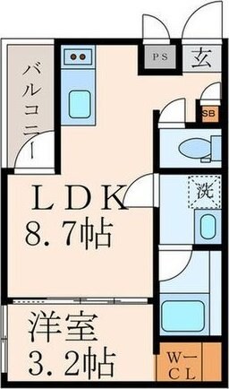 MOVE吹田SOUTHの物件間取画像