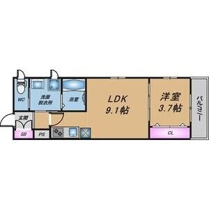 GLAN CASALIAの物件間取画像