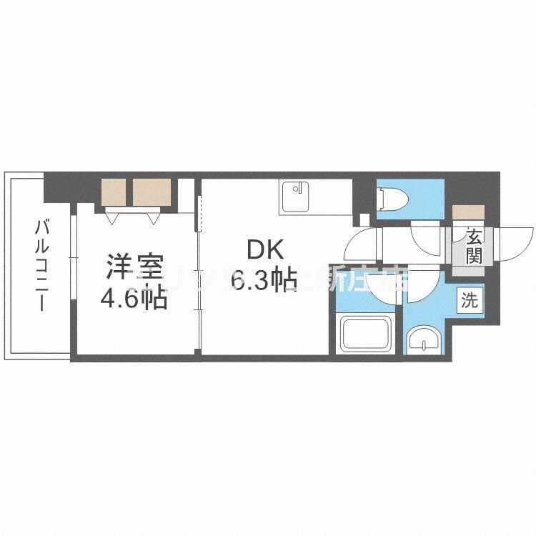 アーバネックス同心の物件間取画像