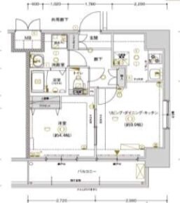 CREST TAPP新大阪の物件間取画像