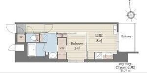 S-RESIDENCE天満橋arの物件間取画像