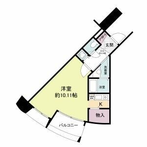 フォレステージュ江坂垂水町の物件間取画像
