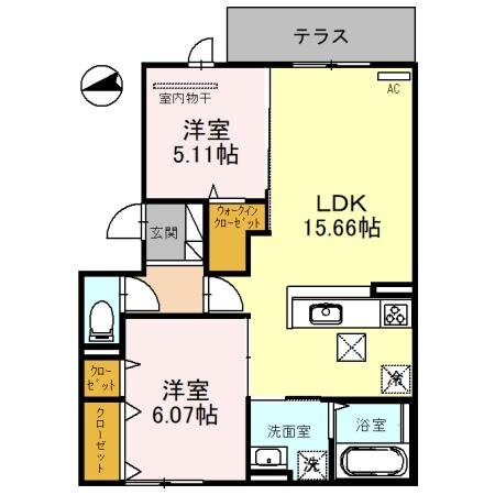 シティエルの物件間取画像