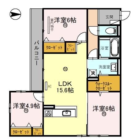BIVIOの物件間取画像