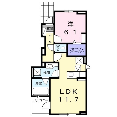 サンリット リヴァーの物件間取画像