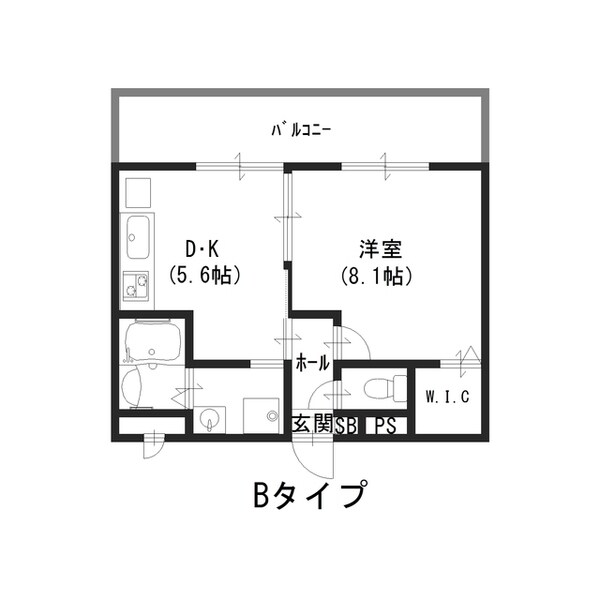 アンプルールフェールハンナハンナの物件間取画像