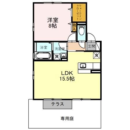 トワヴェールIの物件間取画像
