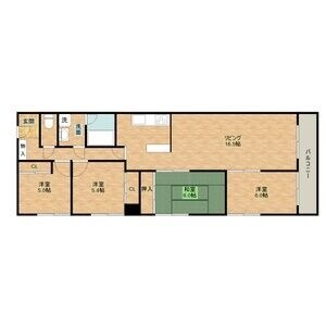 ラジュニール春日丘の物件間取画像