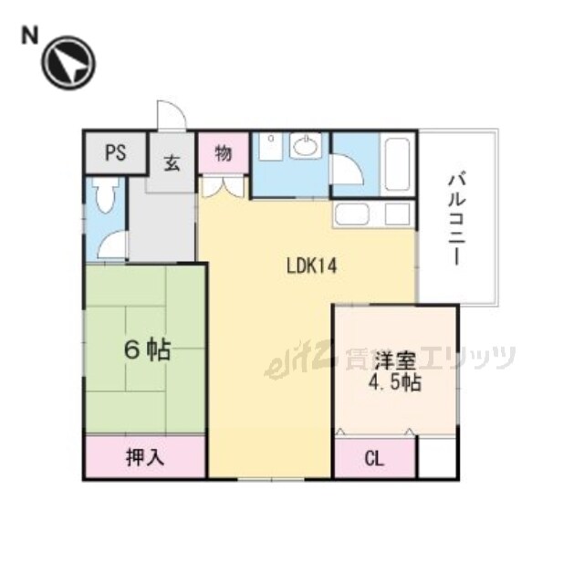 ヴィレーラの物件間取画像