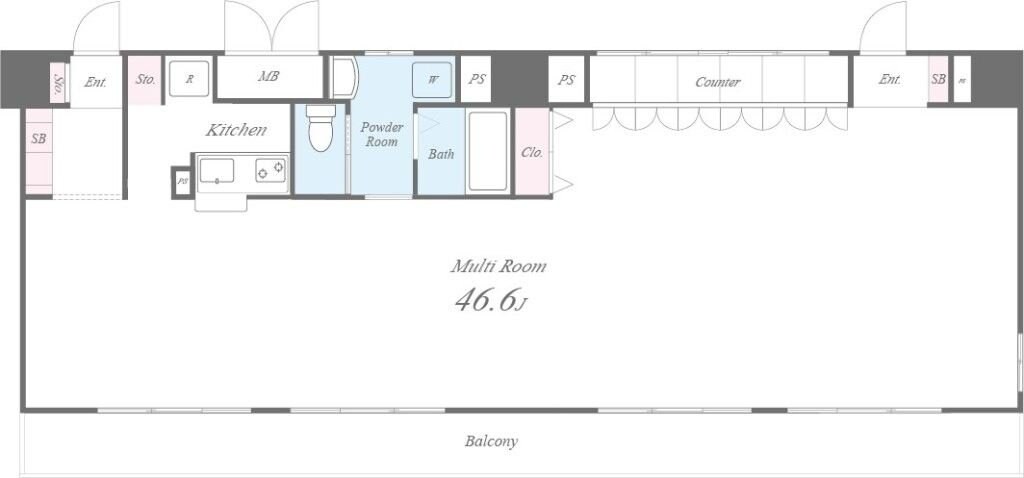 アーバンウェル茨木の物件間取画像