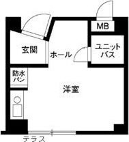 ロイヤルコート上池田の物件間取画像