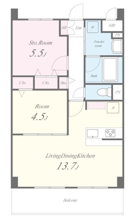 アルカコーバの物件間取画像