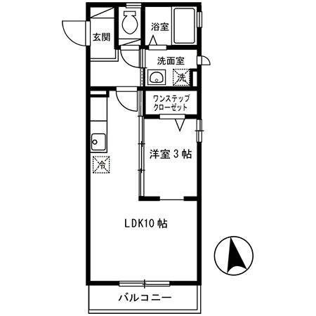 へルト・シュトラーセの物件間取画像