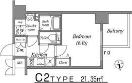 エスリード新大阪グランファーストの物件間取画像