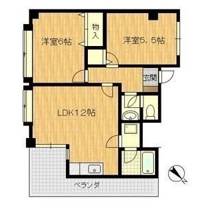 メゾン豊新の物件間取画像