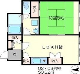 グランヴィ新大阪の物件間取画像