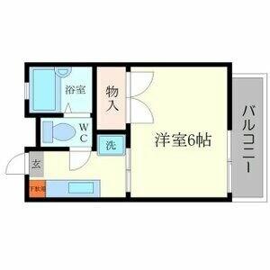 メルベイユ千里山北棟の物件間取画像