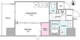 コンフォリア新梅田の物件間取画像