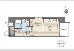 S-RESIDENCE天満橋arの物件間取画像