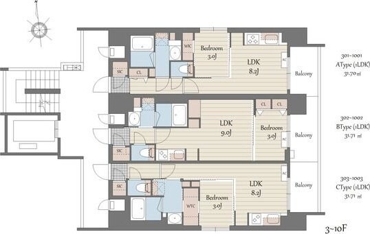 S-RESIDENCE天満橋arの物件内観写真