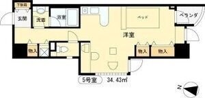松下善ビルの物件間取画像