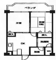 第四エンシンハイツの物件間取画像