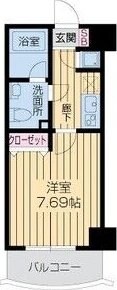 ライブコート北梅田の物件間取画像