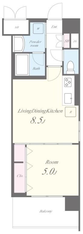 ストームの物件間取画像